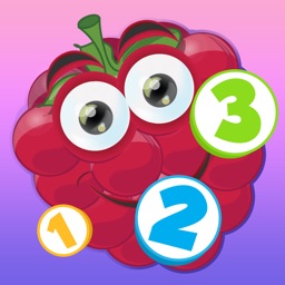 A Fruit Buddies Counting Game for Children: learn to count 1 - 10