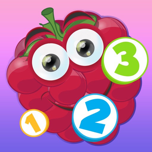 A Fruit Buddies Counting Game for Children: learn to count 1 - 10 Icon