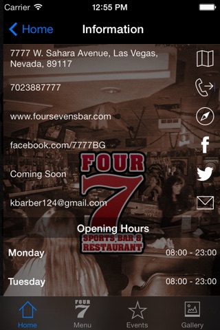 Four 7 Sports Bar & Restaurant screenshot 3