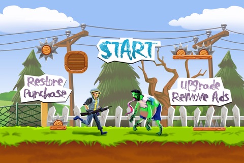 Nation Of Zombies - Zombie Fighting Defence Game screenshot 2