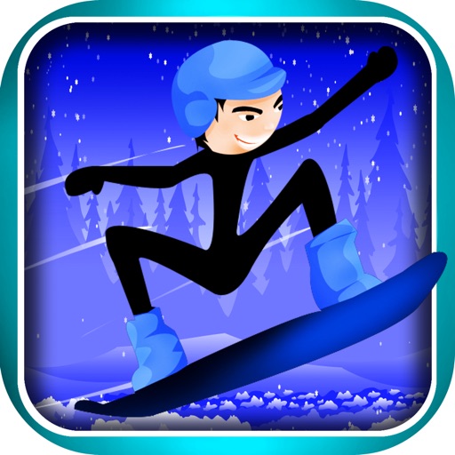 Catch the Snowboard - Stickman Skater Chase icon