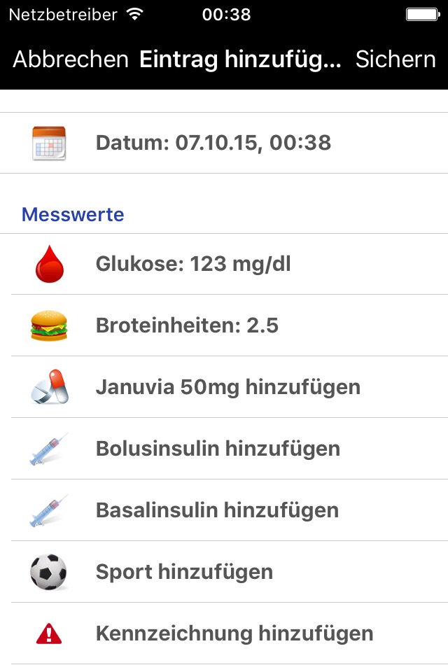DiabetesPlus for type 2 diabetics screenshot 2