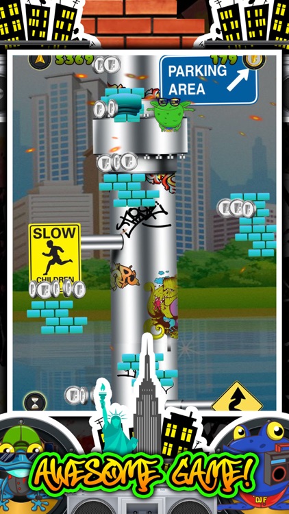 Hip Hop Frog Jump Game FREE