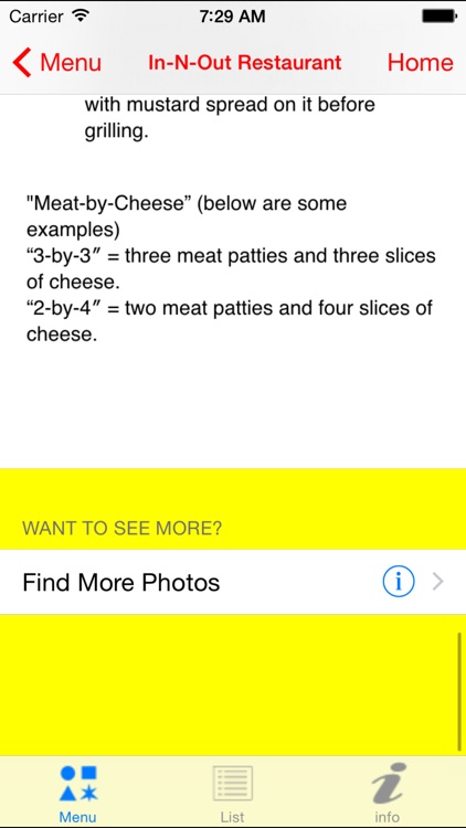 mySecretMenu - Fast food hidden menus screenshot-3