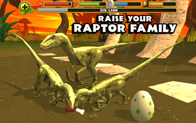 Jurassic Life: Velociraptor Dinosaur Simulator(圖2)-速報App