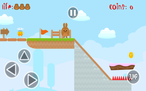 Rescue Gemzo Bunny Tales - A Cute Retro 2D Platformer Game screenshot 3
