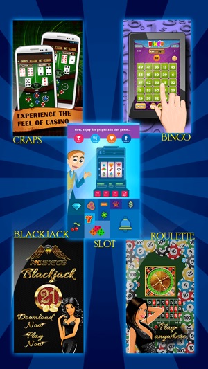 Casino House: Blackjack, Slot Machine, Craps, Bingo,Baccarat(圖3)-速報App