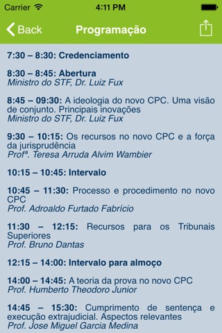 Seminário Novo CPC - Forense screenshot 3