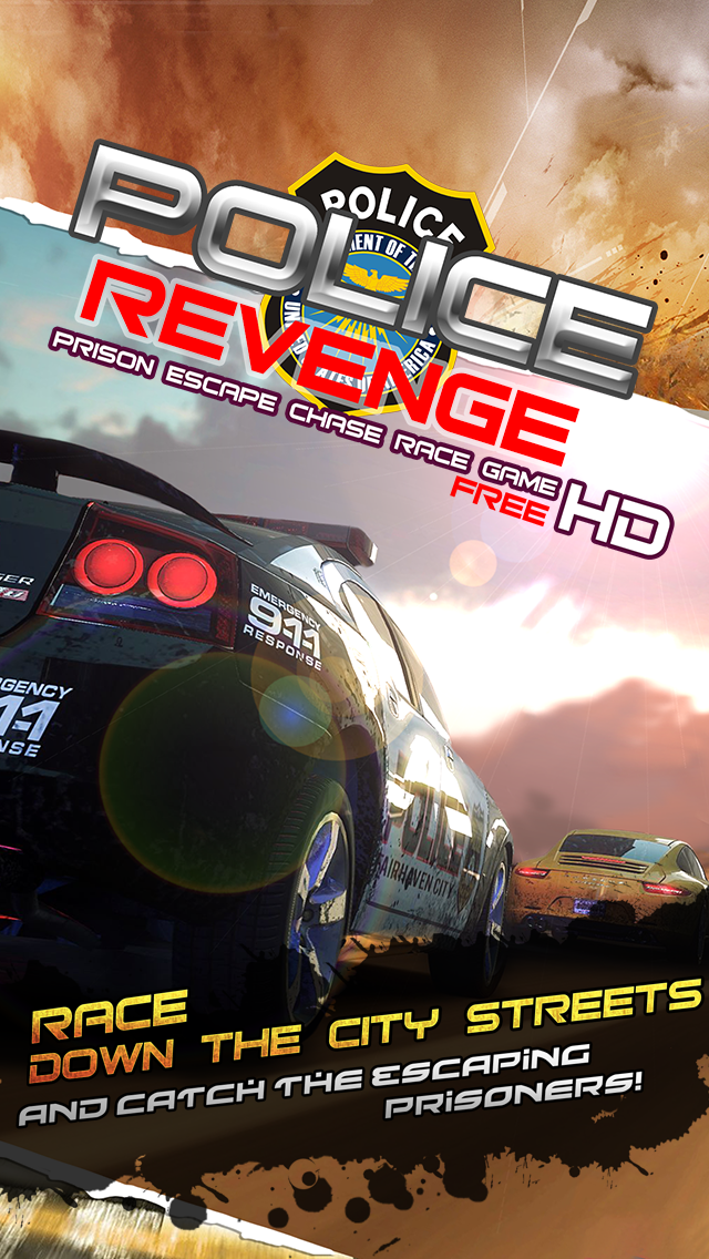 A Angry Police Revenge Smash and Chase Racing Gameのおすすめ画像1