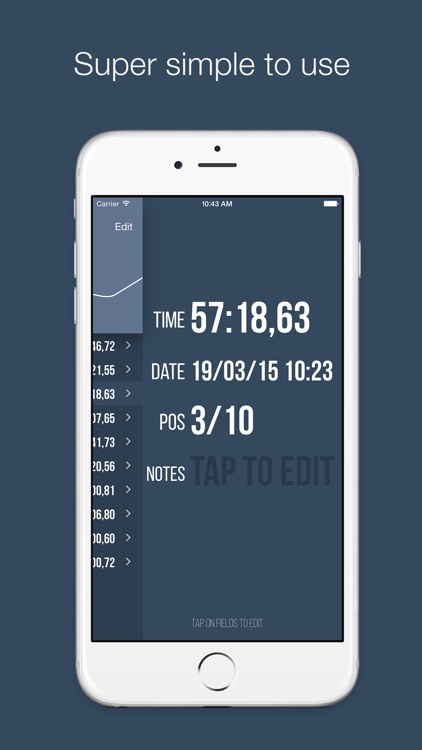 Stopwatch logbook screenshot-3