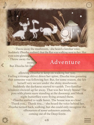 "Darling Zhuzha”. Interactive Animated Tales/Book for Children 6+. FREE screenshot 4