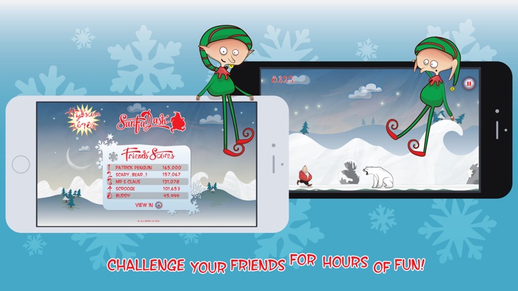 Santa Dash - Free Christmas Game screenshot-4