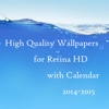 Retina HD Wallpapers with Calendar 2014-2015