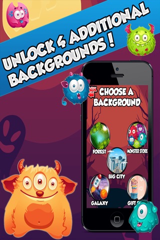 A Monsters Match 3 Puzzle games for Kids screenshot 3