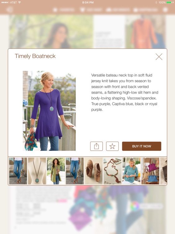 Soft Surroundings iCatalog