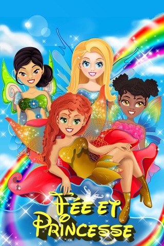 Fairy Dress Up Games for Girls with Dolls & Christmas Princess screenshot 2