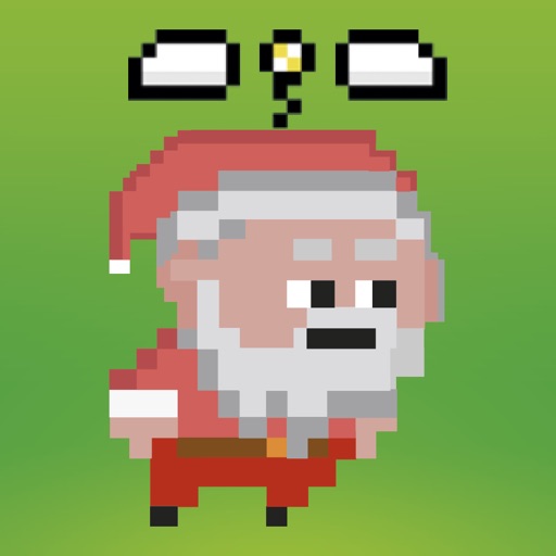 Christmas Copter Icon