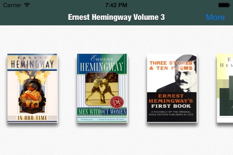 Ernest Hemingway Collection Volume 3 screenshot 2