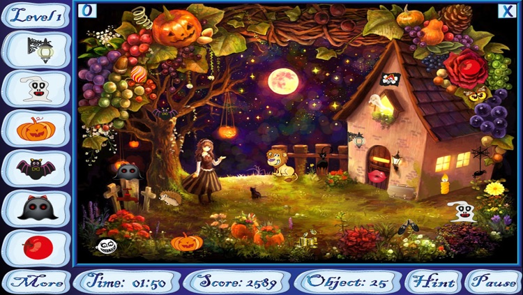 Halloween Hidden Object Game