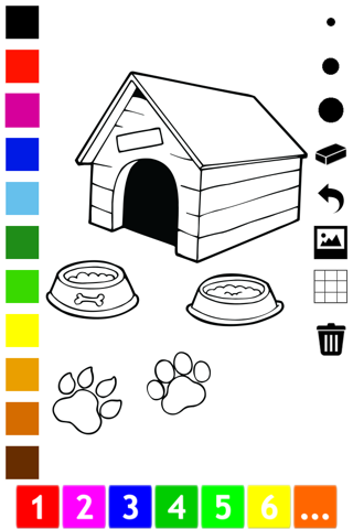 Animals Coloring Book for Kids who Learn to Color screenshot 3