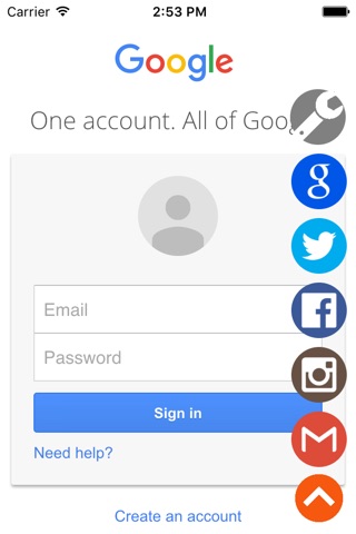 TheSocialHub - All social media in one app! screenshot 2