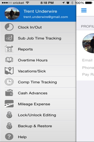 iTimePunch: Work Time Clock for Hourly Employee Timesheet Tracking screenshot 2