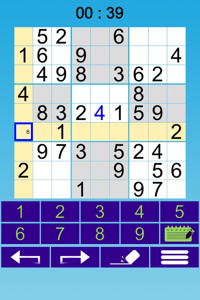 :-) Sudoku screenshot 3