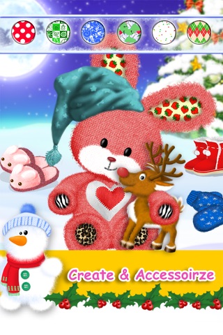Bunny Rabbit Christmas Toys Workshop - Build & Dress Up Your Favorite Dolls - Send A Holiday Gift To Your Family And Friends screenshot 3