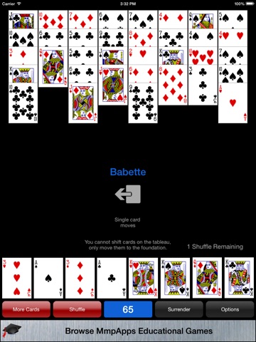 Babette Solitaire screenshot 3