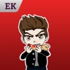 Emoji Kingdom 14 Vampire Halloween Emoticon Animated for iOS 8