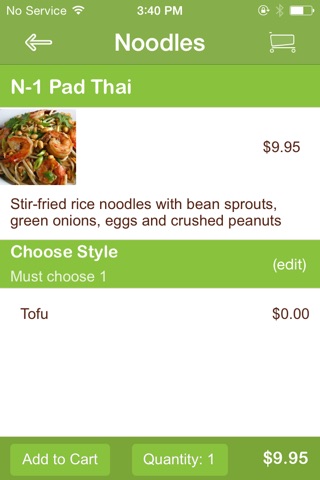 Pinto Thai Restaurant screenshot 3