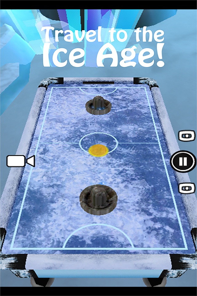 Air Hockey - Ice to Glow Age screenshot 2