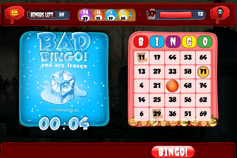 Spooky Bingo - Free Halloween Bingo Game screenshot 4