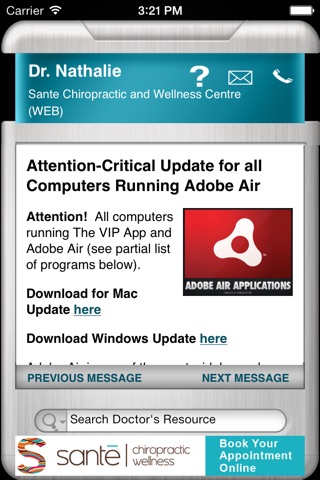 Sante Wellness Centre App screenshot 3