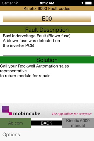 PLC Drive Fault Finder screenshot 4