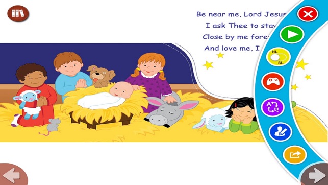 Away In A Manger by Twin Sisters - Read along interactive Ch(圖4)-速報App