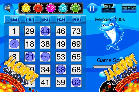 Free Bingo Shark Blitz HD - Heaven Live Pop Crack Dozer Bash Casino Free Bingo Game Edition screenshot 2