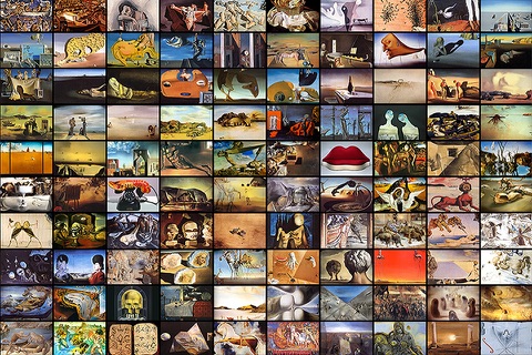 App for Salvador Dali: 100 Selected Works/Image Gallery screenshot 2