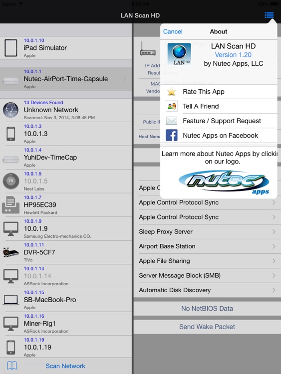 LAN Scan HD - Network Device Scanner