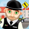 Hero policeman for kids