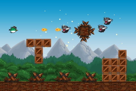 Aviators Terror - Birds Flying Through the Land of Monsters screenshot 3