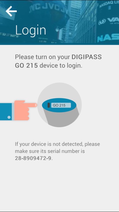 How to cancel & delete DIGIPASS GO215 Demo from iphone & ipad 2