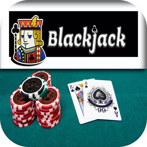 Black Jack King Ace Lit - Dragon Casino Adventure icon