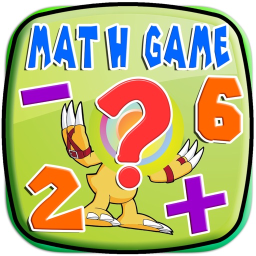 Cool Kids Math Games For Digimon Edition by Kongwut Yamplaiy