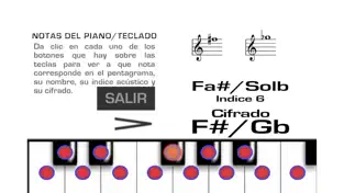 Snímek obrazovky 2 Notas del Piano y Teclados iphone