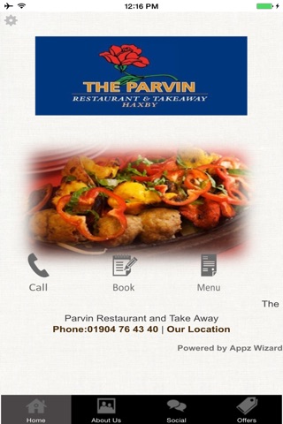 The Parvin Restaurant Takeaway screenshot 2