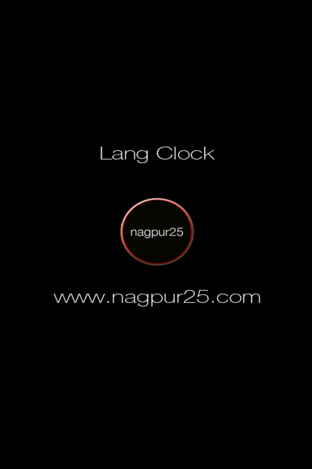 Lang Clock screenshot 2