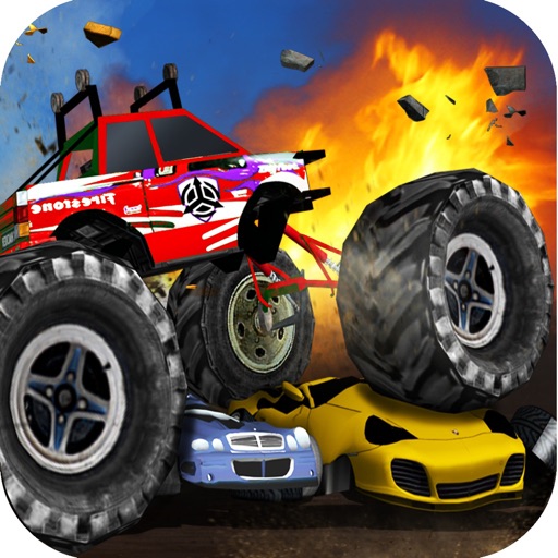 Monster Truck Crawler Car SmashUp icon