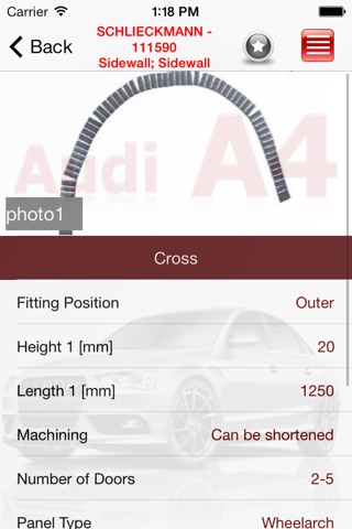 AutoParts  Audi A4 screenshot 2