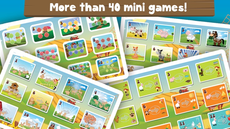 Milo's Mini Games for Tots and Toddlers - Barn and Farm Animals Cartoon